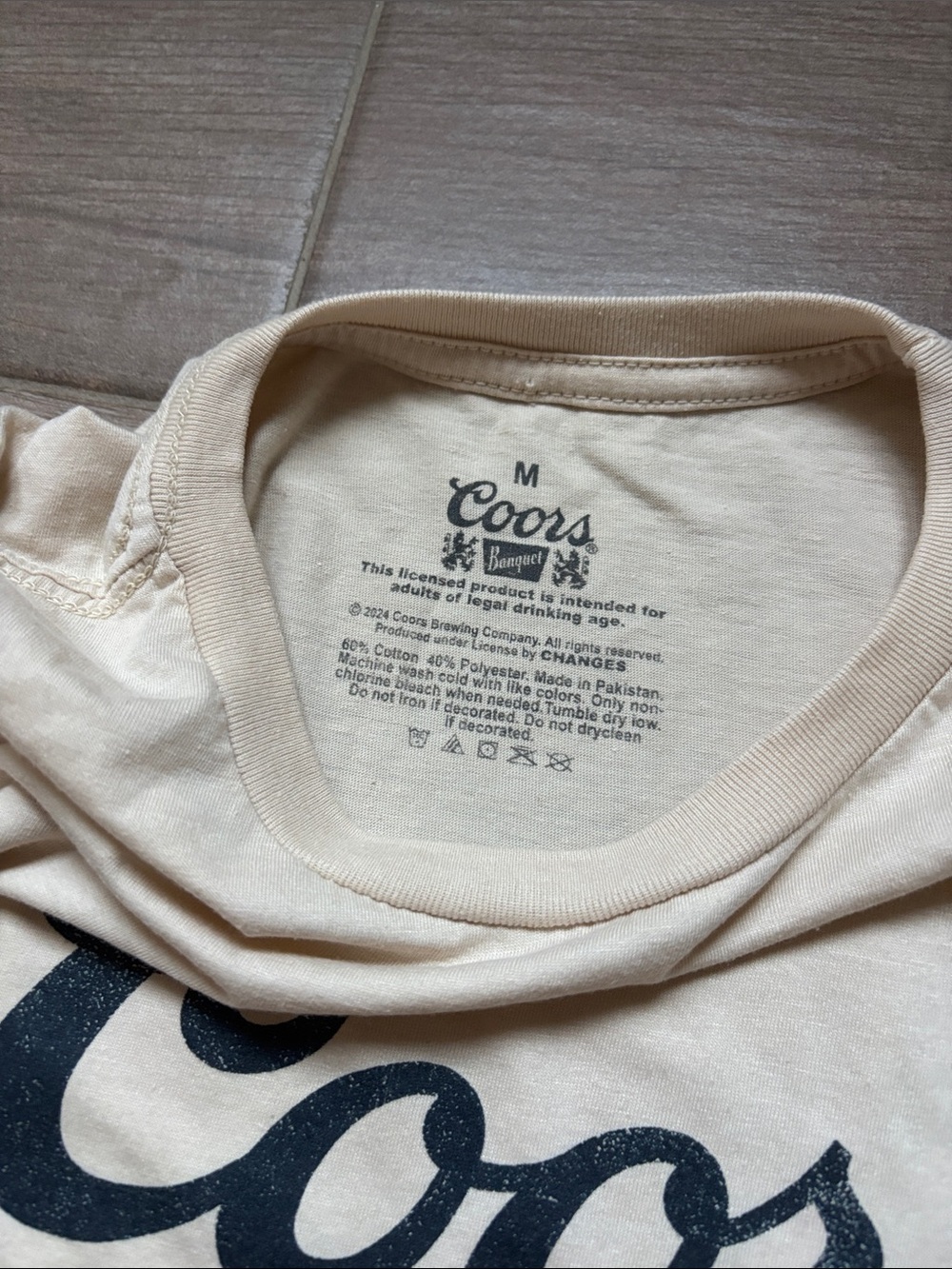 Coors Beer Graphic Men’s T-Shirt Tee Shirt - Picture 4 of 5
